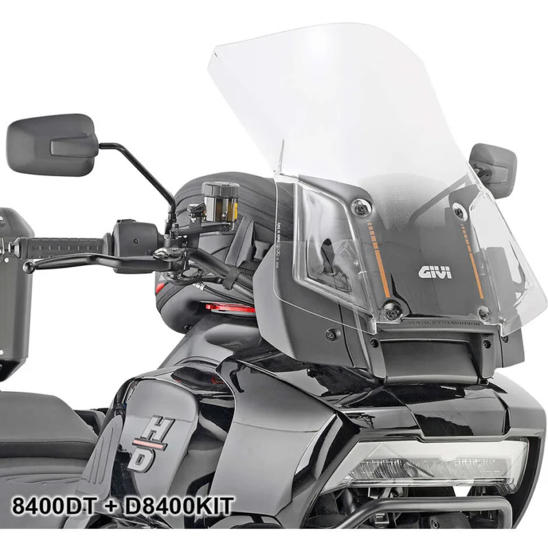 Cupolino trasparente Givi 8400DT Per HARLEY DAVIDSON Pan America 1250 (21 > 24) Non Perdere
