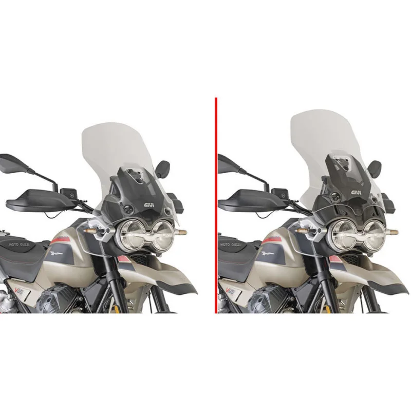 Compra Online Cupolino trasparente Givi D8209ST Per MOTO GUZZI V85 TT (24)