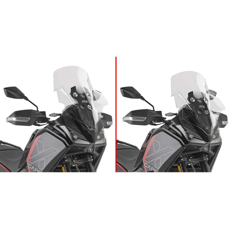 Cupolino Trasparente Givi D9352ST Specifico per MOTO MORINI X-CAPE 700 (2025-26) Prezzo Ridotto