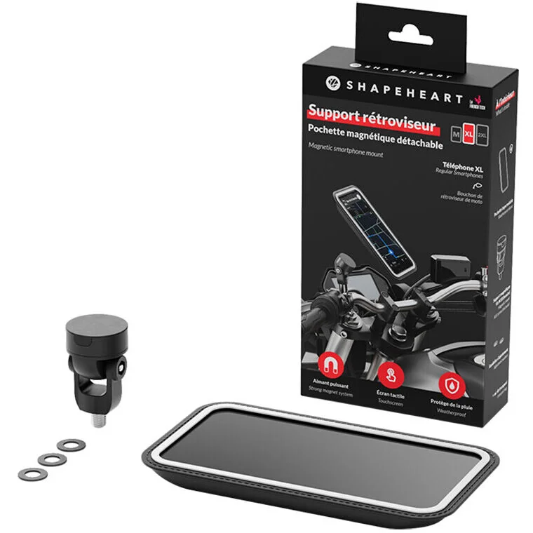Compra Oggi Stesso Custodia Magnetica per Smartphone e Porta Specchietto Shapeheart by Held