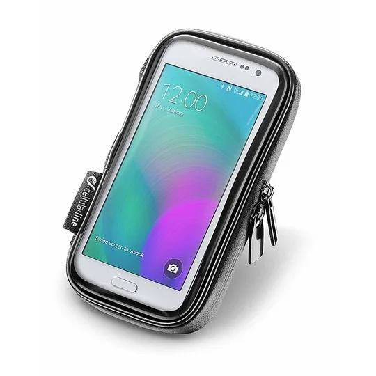 Custodia Moto Porta Smartphone Cellularline Impermeabile Fino a 5,2" Display Esclusivo