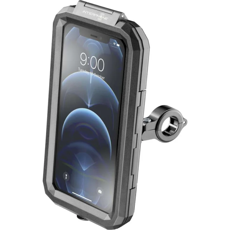Pagamento Sicuro Custodia Moto PortaSmartphone da Manubrio CellularLine ARMORPRO 6,5"