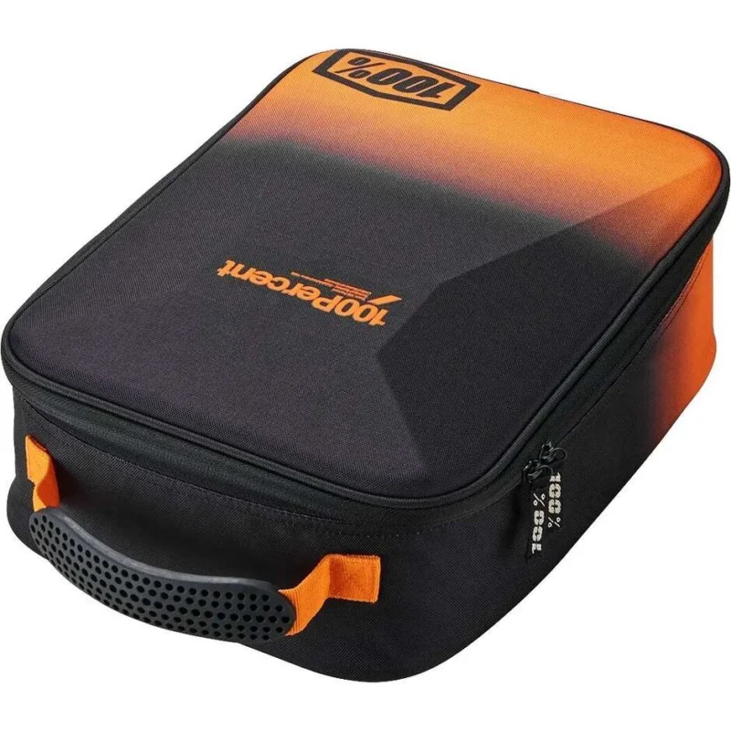Super Prezzo Custodia Per Maschere 100% CRUSH Nera Arancio