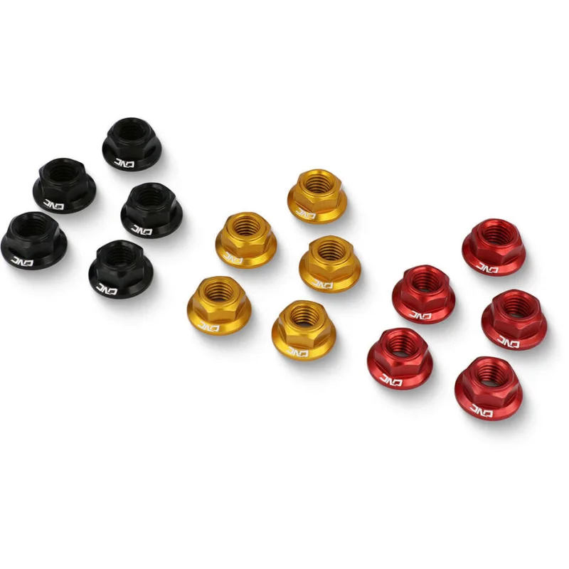 Dadi corona Ducati DA385 M8x1.25 CNC Racing Oro Offerta Lampo