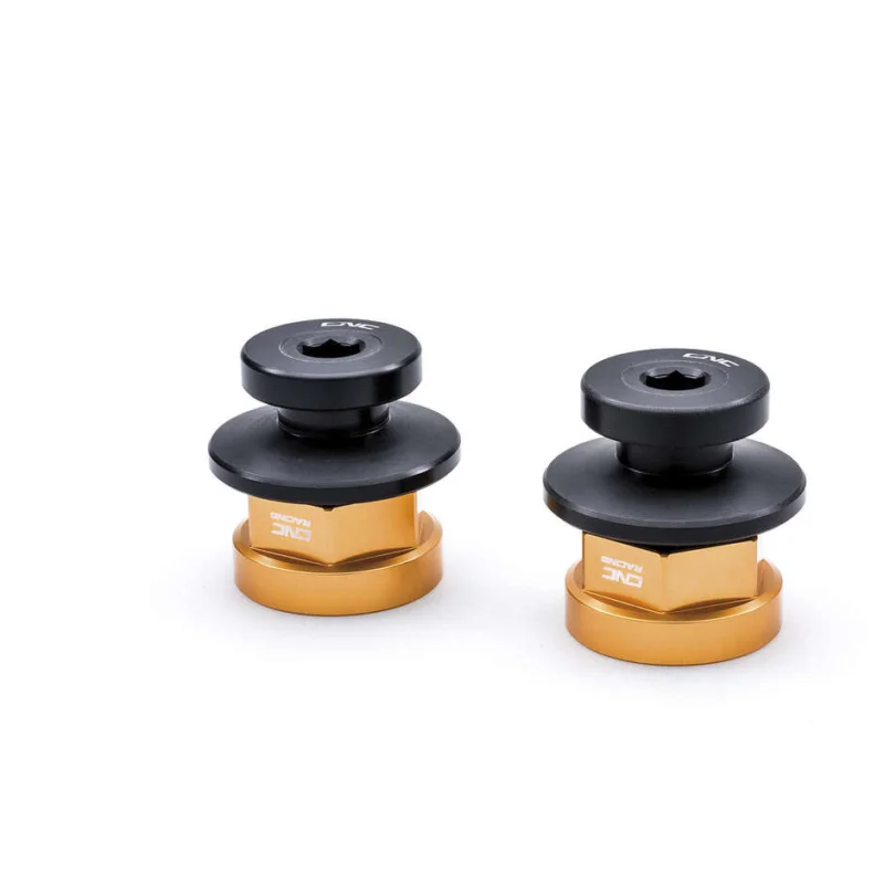 Dadi ruota posteriore Ducati SC200 con supporto cavalletto CNC Racing Oro Offerta