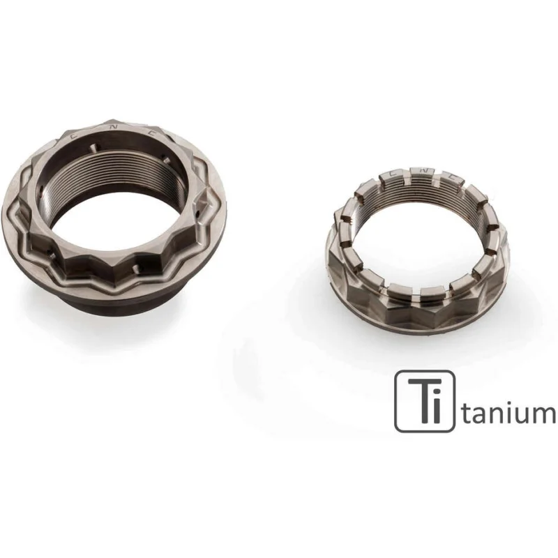 Dadi ruota posteriore MV Agusta - titanioDA397 CNC Racing Titanio Offerta Limitata