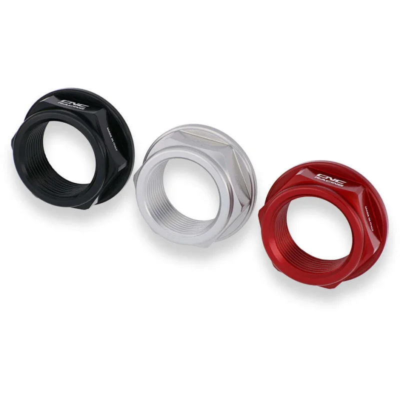 Ultime Pezzi Dado DA403 perno ruota posteriore Aprilia CNC Racing Rosso