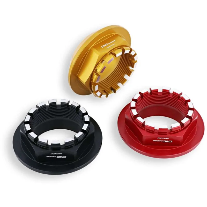 Acquista Ora Dado ruota posteriore DA503 DX BICOLOR CNC Racing Rosso Argento