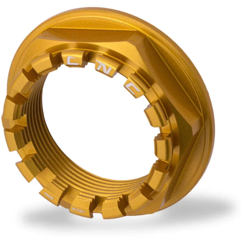 Spedizione Gratuita Dado ruota posteriore SX DA381 Ducati CNC Racing Oro