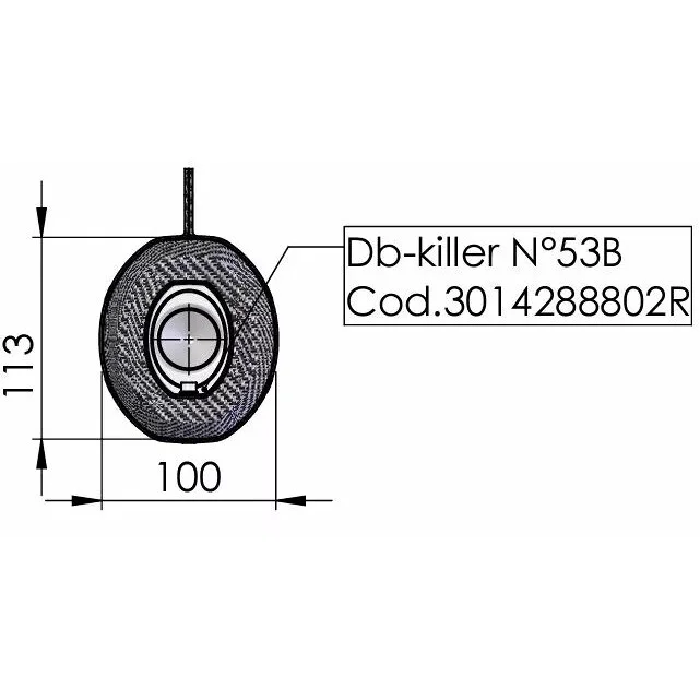 Offerta Lampo DB Killer 53B Leovince 3014288802R