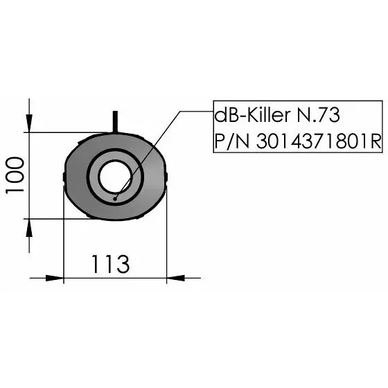 DB Killer 73 Leovince 3014371801R Soddisfatti O Rimborsati