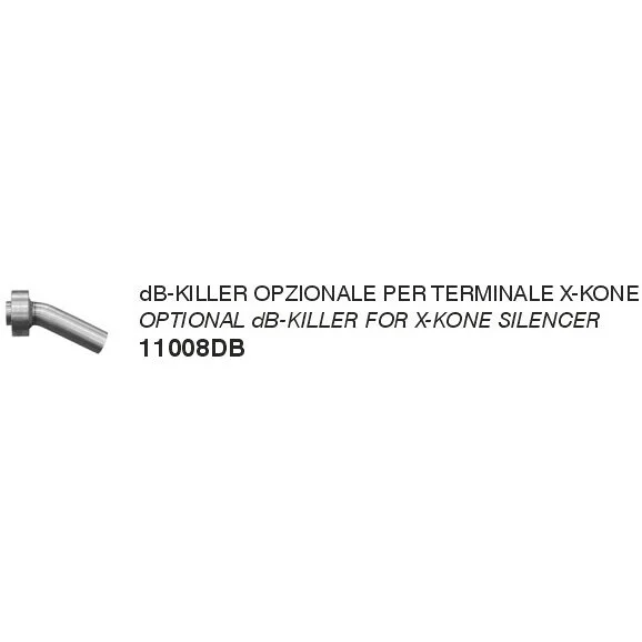 dB-Killer Arrow per terminale X-Kone Per Honda CB 600 F Hornet (07-13) Vendita Finale