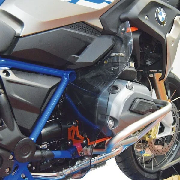 Deflettori Laterali Galbe e Piedi Isotta PER BMW R 1200/1250 GS Trasparenti Soddisfatti O Rimborsati