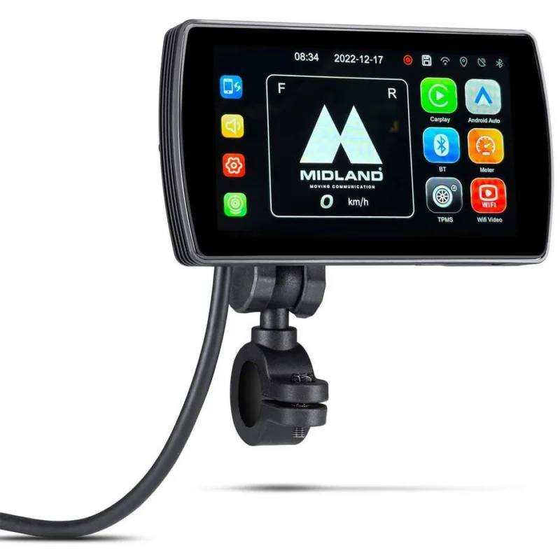 Display CarPlay da Moto Midland BIKEPLAY PRO 5,5" Nuovo Arrivo