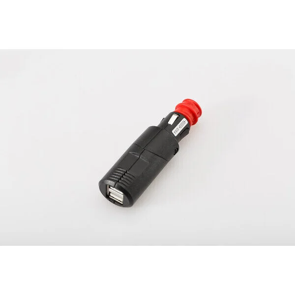 Doppia Presa Di Ricarica Usb Con Spina Universale Nero Sw-Motech EMA.00.107.12200 Per presa auto 2x2100 mA 12V Spedizione Gratuita