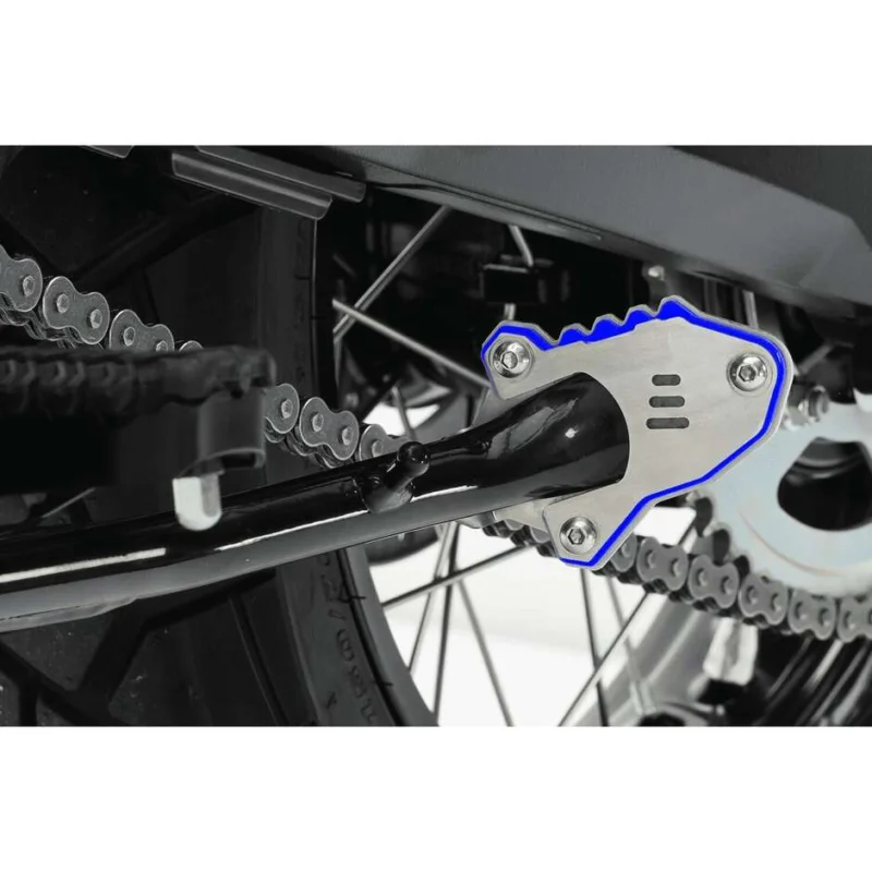 Estensione Base Cavalletto Laterale Isotta per SUZUKI DE 800 V-STROM Blu Prezzo Conveniente