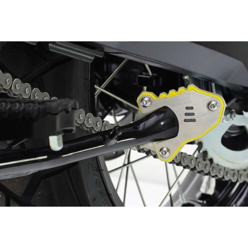 Quantità Limitata Estensione Base Cavalletto Laterale Isotta per SUZUKI DE 800 V-STROM Giallo