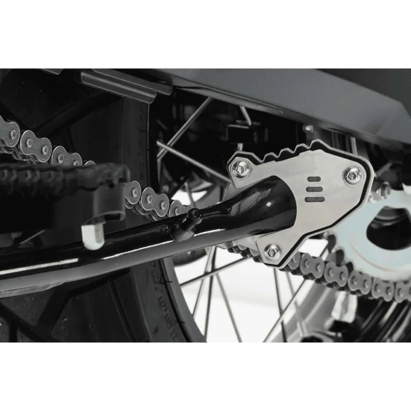 Estensione Base Cavalletto Laterale Isotta per SUZUKI DE 800 V-STROM NEro Spedito Oggi