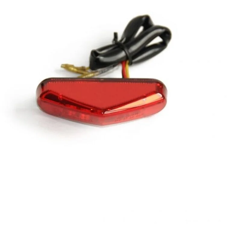 Faro Posteriore Lightech LT013 (Luce Posizione + Stop) Omologato E4 Soddisfatti O Rimborsati