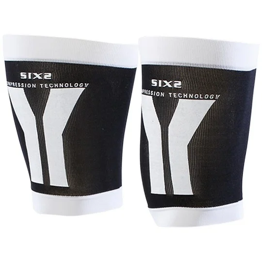 Fascia per Coscia Compressiva SIXS Quad Nero Offerta Speciale