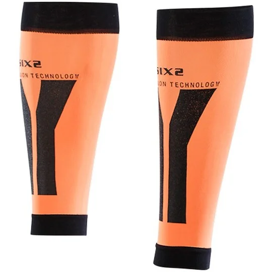Spedizione Espresso Fascia Polpaccio Compressiva Sixs Classe 2 Arancio Nero