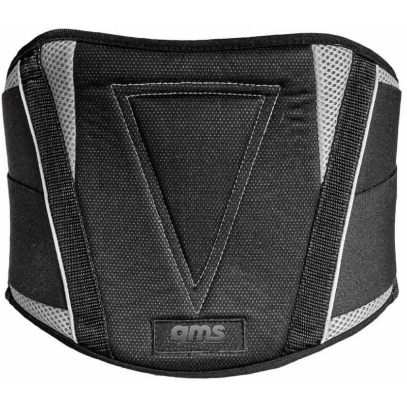 Fascia Renale Moto Gms Racing Nero Grigio Promo Stagionale