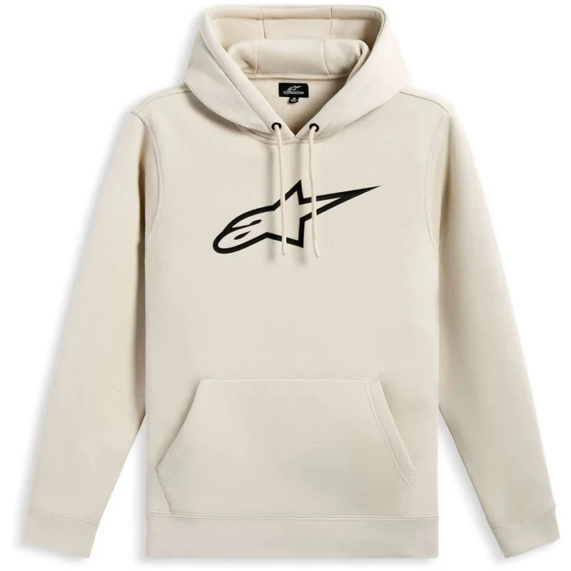 Felpa Alpinestars AGELESS V3 Bianco Sporco/Nero Scelto Dai Clienti