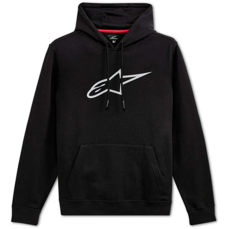 Vendita Finale Felpa Alpinestars AGELESS V3 Nero/Grigio