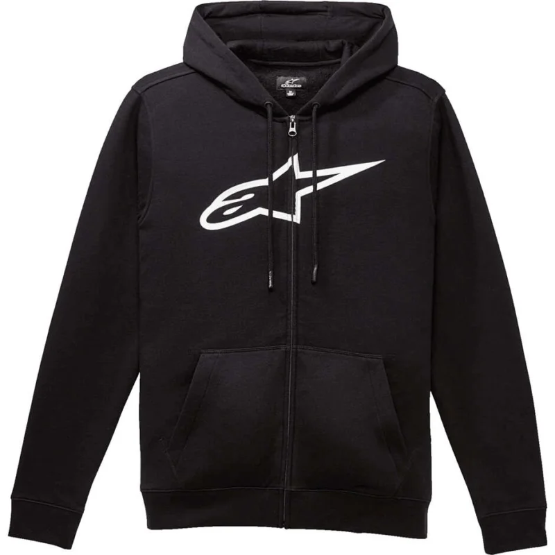 Non Perdere Felpa Alpinestars AGELESS ZIP V3 Nero/Bianco