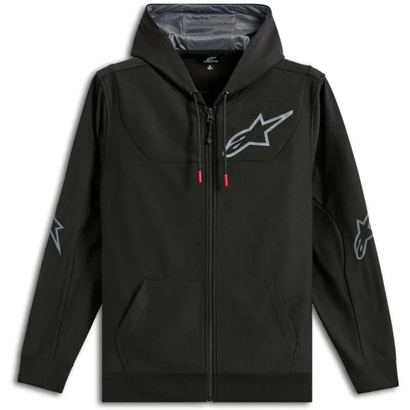 Felpa Alpinestars SESSIONS V3 Nero/Grigio Sconto