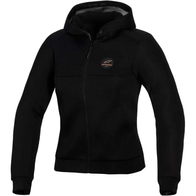 Bestseller Felpa Alpinestars STELLA CHROME SUPERAIRFLOW Rame Nero