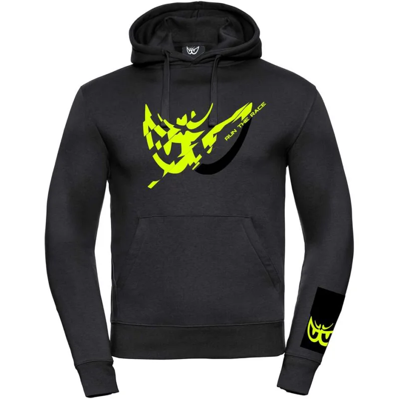 Felpa Berik 2.0 Con Cappuccio FC99 Nero Occhio Giallo Prezzo Scontato