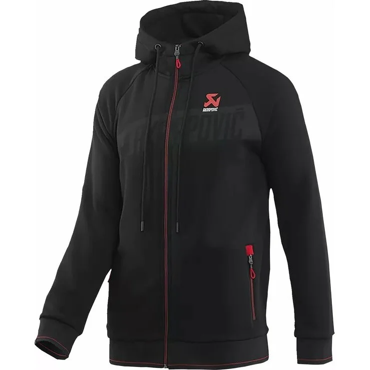 Nuovo Arrivo Felpa con Cappuccio e Zip per Uomo Akrapovic 802058 Nero XL