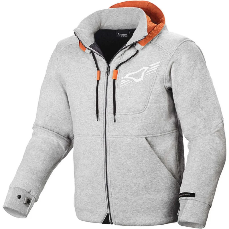 Soddisfatti O Rimborsati Felpa con cappuccio Moto Macna District Light Grigio