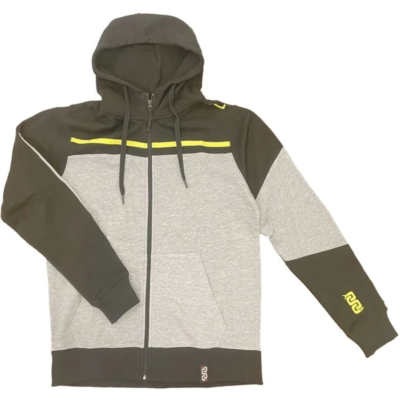 Felpa con Cappuccio OJ LED LIGHT Grigio Nero Giallo Compra Online