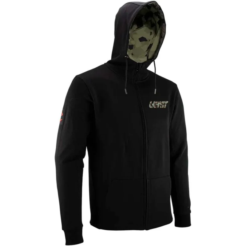 Prezzo Di Fabbrica Felpa Leatt HOODIE CAMO Nero