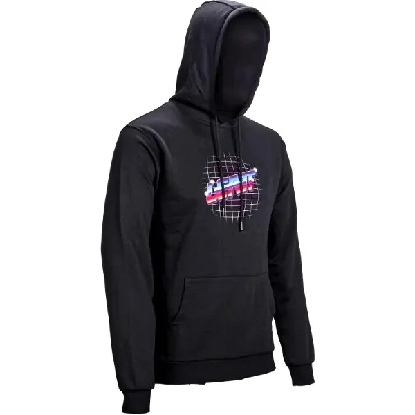 Felpa Leatt HOODIE CORE Nero Offerta Lampo