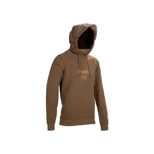 Felpa Leatt HOODIE MTB GRAVITY 3.0 Marrone Ultime Pezzi