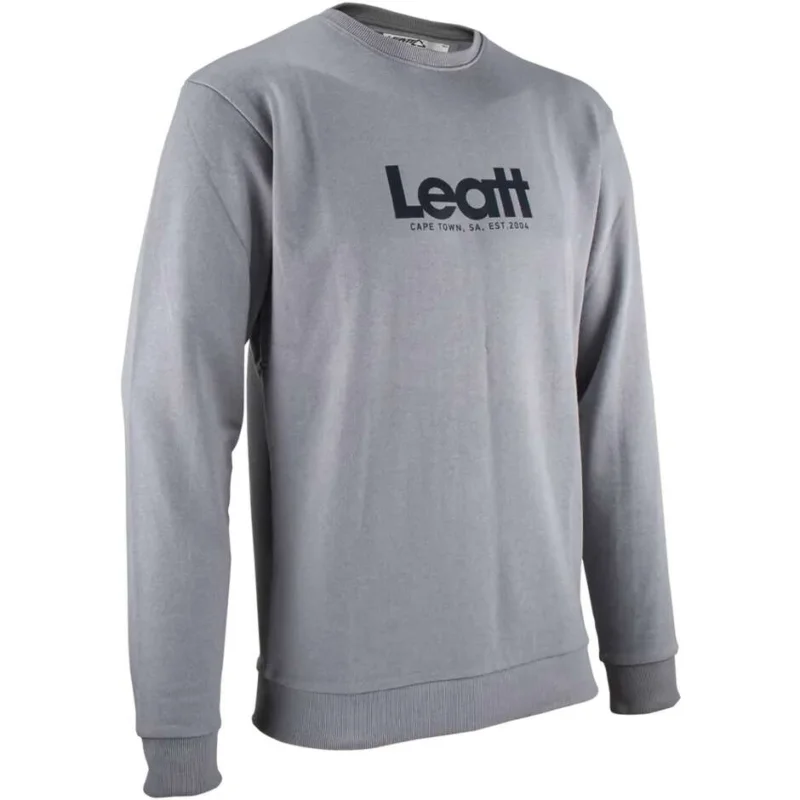 Spedizione Gratuita Felpa Leatt SWEATSHIRT CORE TITANIUM Grigio