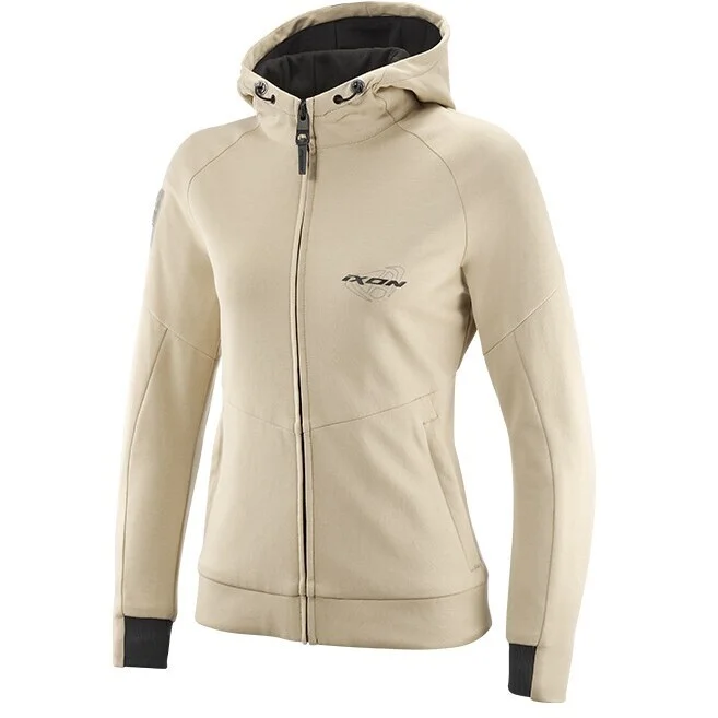 Quantità Limitata Felpa Moto Donna Casual Ixon TOUCHDOWN L Greggio