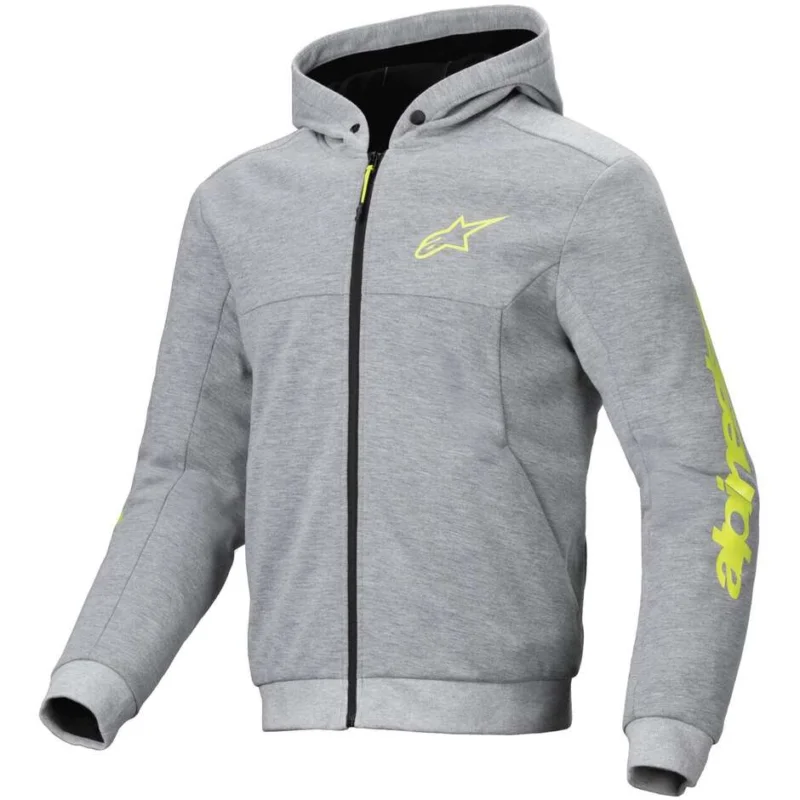 Felpe Alpinestars CHROME V2 SPORT Grigio Fluo Giallo Bestseller