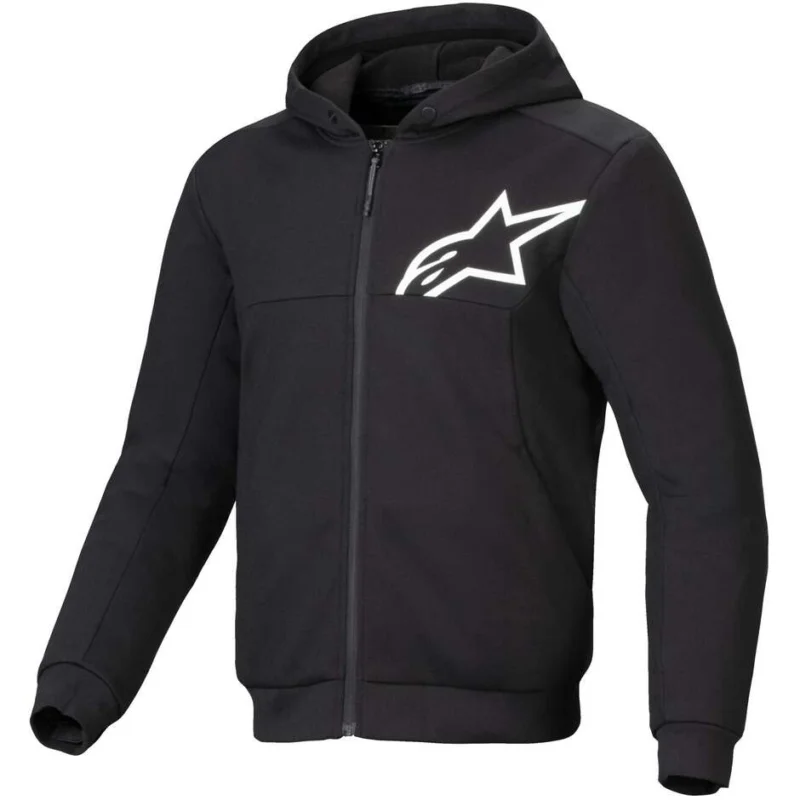 Felpe Alpinestars CHROME V2 SPORT Nero Bianco Offerta Speciale