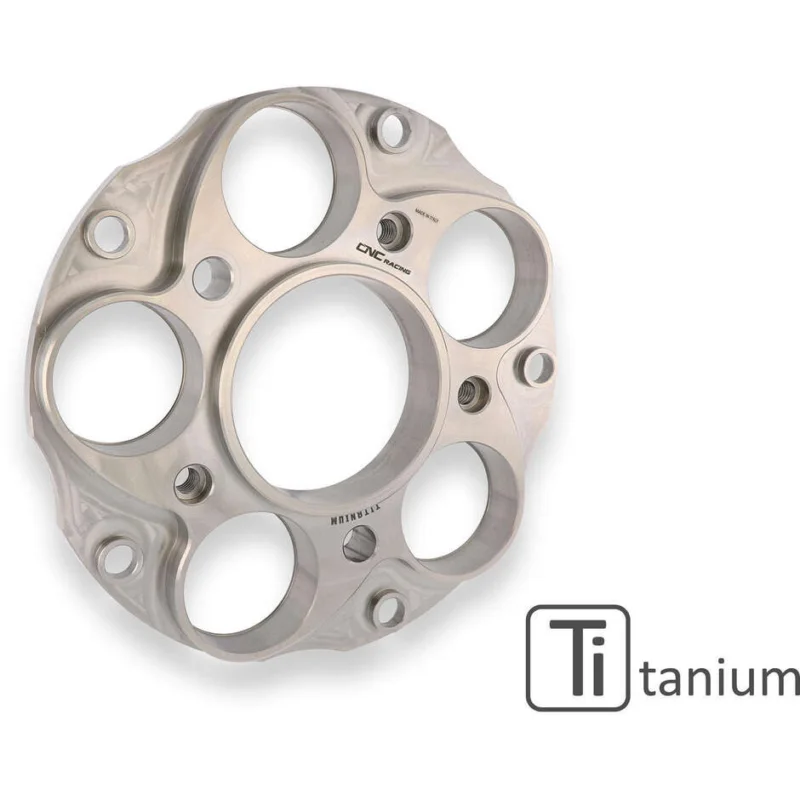 Flangia parastrappi 5 fori FC212 Ducati - TITANIO CNC Racing Titanio Non Perdere