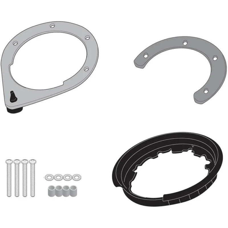 Flangia per Borsa Serbatoio TankLock Givi BF47 Specifica per BMW R 1200 RT (2005-2013) Compra Adesso