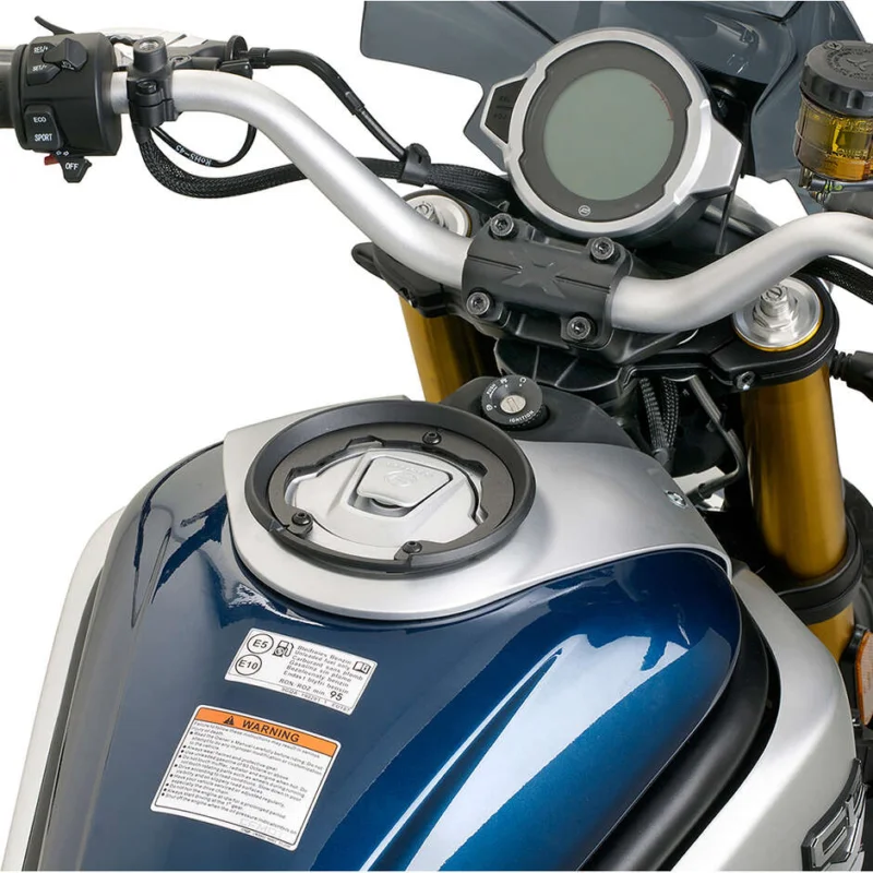 Flangia per Borsa Serbatoio TankLock Kappa BF72K Specifica per CF MOTO 800 MT (2022) Pagamento Sicuro