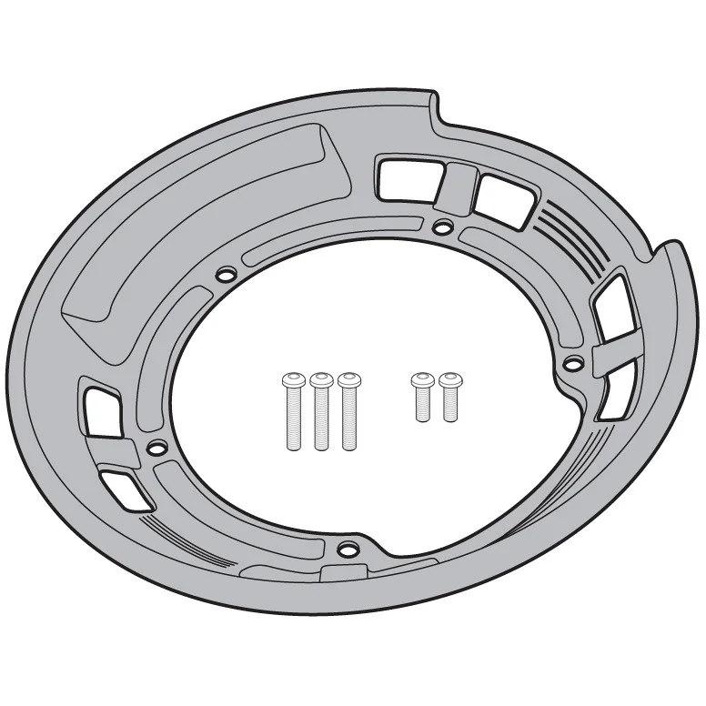 Flangia per Borsa TankLock Givi BF25 Specifica per Honda Africa Twin CFR1000L / CFR1100L A Buon Prezzo