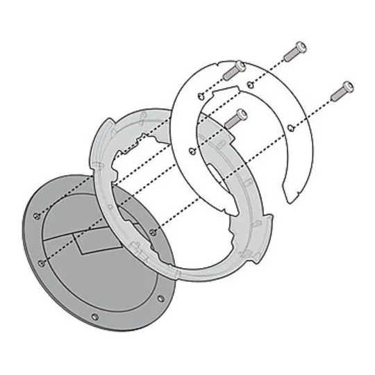 Flangia Per Borsa Tanklock Kappa BF15K Pagamento Sicuro