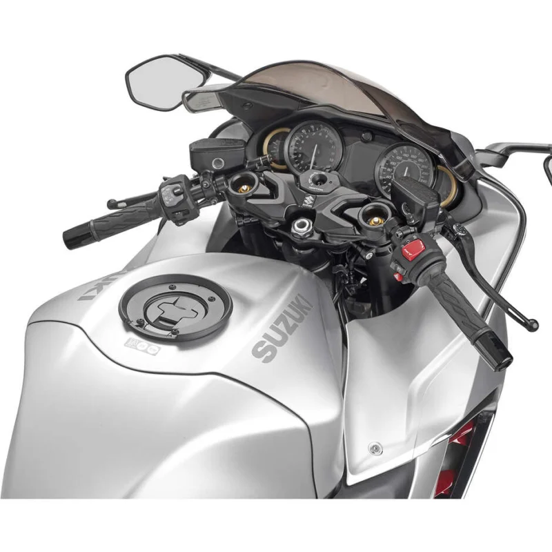Professionale Flangia per borse serbatoio TankLock, TanklockED Givi BF67 Per SUZUKI 1300 Hayabusa (21- 24)