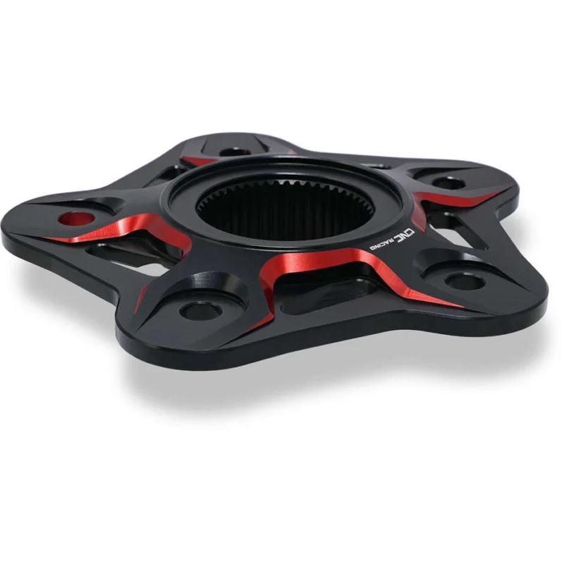 Compra Oggi Stesso Flangia portacorona 5 fori FL508 MV Agusta - Bicolor CNC Racing Nero Rosso