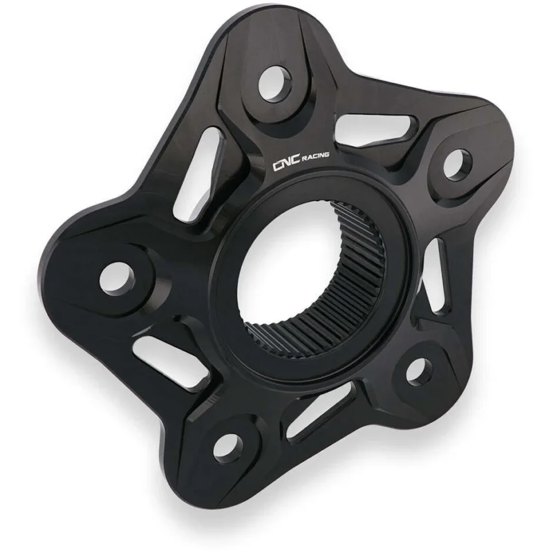 Spedito Oggi Flangia portacorona 5 fori FL508 MV Agusta CNC Racing Nero